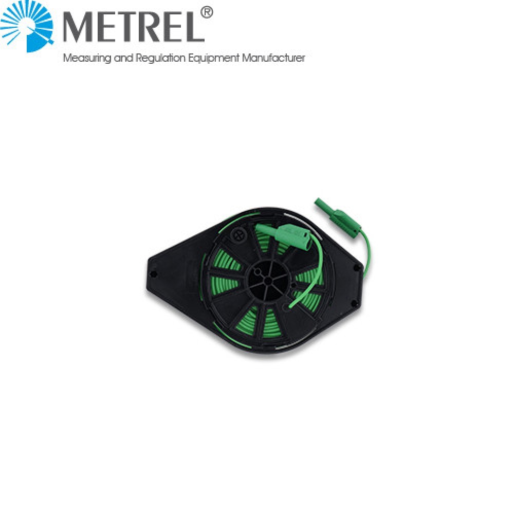 METREL 테스트 리드 50m 녹색 케이블 릴 A-1510